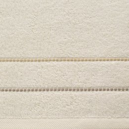 Ręcznik Suzi 50x90 kremowy 500 g/m2 frotte bawełniany Eurofirany