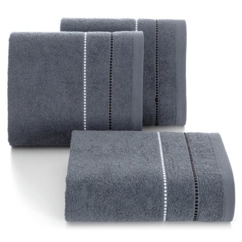 Ręcznik Suzi 50x90 popielaty 500 g/m2 frotte bawełniany Eurofirany Ręcznik Suzi 50x90 popielaty 500 g/m2 frotte bawełniany Eurofirany