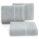 Ręcznik Suzi 50x90 srebrny 500 g/m2 frotte bawełniany Eurofirany Ręcznik Suzi 50x90 srebrny 500 g/m2 frotte bawełniany Eurofirany