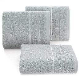 Ręcznik Suzi 50x90 srebrny 500 g/m2 frotte bawełniany Eurofirany
