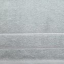 Ręcznik Suzi 50x90 srebrny 500 g/m2 frotte bawełniany Eurofirany Ręcznik Suzi 50x90 srebrny 500 g/m2 frotte bawełniany Eurofirany