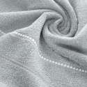 Ręcznik Suzi 50x90 srebrny 500 g/m2 frotte bawełniany Eurofirany Ręcznik Suzi 50x90 srebrny 500 g/m2 frotte bawełniany Eurofirany