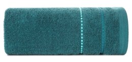 Ręcznik Suzi 50x90 turkusowy ciemny 500 g/m2 frotte bawełniany Eurofirany