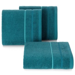 Ręcznik Suzi 50x90 turkusowy ciemny 500 g/m2 frotte bawełniany Eurofirany