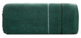 Ręcznik Suzi 50x90 zielony ciemny 500 g/m2 frotte bawełniany Eurofirany