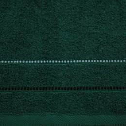 Ręcznik Suzi 50x90 zielony ciemny 500 g/m2 frotte bawełniany Eurofirany