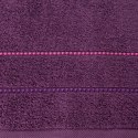 Ręcznik Suzi 70x140 fioletowy 500 g/m2 frotte bawełniany Eurofirany Ręcznik Suzi 70x140 fioletowy 500 g/m2 frotte bawełniany Eurofirany