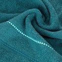 Ręcznik Suzi 70x140 turkusowy ciemny 500 g/m2 frotte bawełniany Eurofirany Ręcznik Suzi 70x140 turkusowy ciemny 500 g/m2 frotte bawełniany Eurofirany