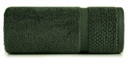 Ręcznik Vilia 50X90 zielony ciemny 530 g/m2 frotte Eurofirany
