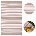Dywan zewnętrzny Stripes beżowy 90x150 cm Domarex Dywan zewnętrzny Stripes beżowy 90x150 cm Domarex