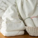 Okrycie kąpielowe 100x100 Baby 56 biały różowy serca ręcznik z kapturkiem 400g/m2 Eurofirany Okrycie kąpielowe 100x100 Baby 56 biały różowy serca ręcznik z kapturkiem 400g/m2 Eurofirany