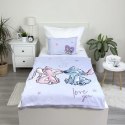 Pościel bawełniana 100x135 Lilo i Stitch wrzosowa poszewka 40x60 JF 24 Pościel bawełniana 100x135 Lilo i Stitch wrzosowa poszewka 40x60 JF 24