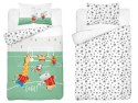Pościel bawełniana 90x120 4789 B Zwierzęta piłka zielona Mayamoo 70 Pościel bawełniana 90x120 4789 B Zwierzęta piłka zielona Mayamoo 70