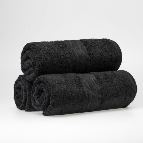 Ręcznik 70x140 Forum czarny 30 550g/m2 York Ręcznik 70x140 Forum czarny 30 550g/m2 York