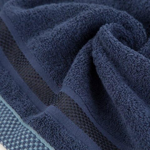 Ręcznik Abbie 100x150 granatowy 500 g/m2 frotte bawełniany Eurofirany Ręcznik Abbie 100x150 granatowy 500 g/m2 frotte bawełniany Eurofirany