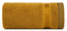 Ręcznik Abbie 50x90 żółty ciemny 500 g/m2 frotte bawełniany Eurofirany