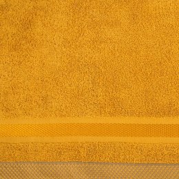 Ręcznik Abbie 50x90 żółty ciemny 500 g/m2 frotte bawełniany Eurofirany