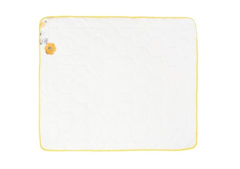 Kołdra antyalergiczna 200x220 Bee Soft Satyna bawełniana letnia 900g biała AMZ Kołdra antyalergiczna 200x220 Bee Soft Satyna bawełniana letnia 900g biała AMZ