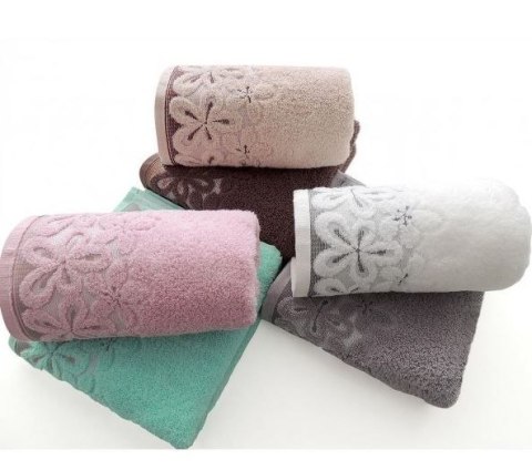 Ręcznik Bella 50x90 Morelowy 450g Greno Ręcznik Bella 50x90 Morelowy 450g Greno
