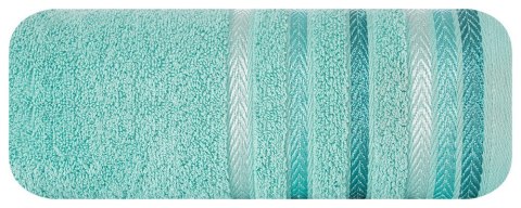 Ręcznik Livia 50x90 13 turkusowy 500 g/m2 Eurofirany Ręcznik Livia 50x90 13 turkusowy 500 g/m2 Eurofirany