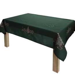 Obrus świąteczny 140x260 Klasyczne Święta zielony 892362/KSP/002/140260/1