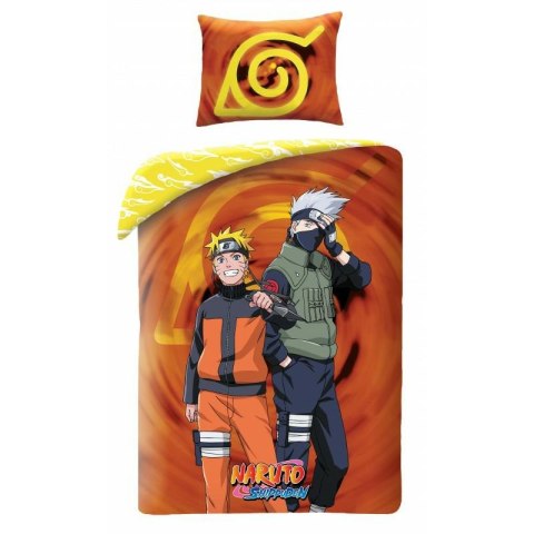 Pościel bawełniana 140x200 Naruto ruda żółta poszewka 70x90 Kids 13 Halantex Pościel bawełniana 140x200 Naruto ruda żółta poszewka 70x90 Kids 13 Halantex