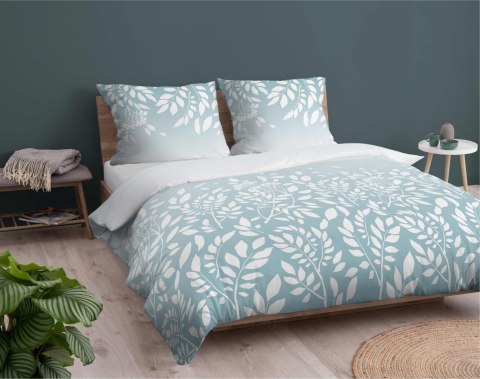 Pościel bawełniana 220x200 miętowa 4956B Bawełna 84 Pościel bawełniana 220x200 miętowa 4956B Bawełna 84