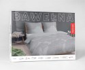 Pościel bawełniana 220x200 szara kwiaty 4966B Bawełna 84 Pościel bawełniana 220x200 szara kwiaty 4966B Bawełna 84