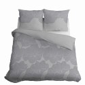 Pościel bawełniana 220x200 szara kwiaty 4966B Bawełna 84 Pościel bawełniana 220x200 szara kwiaty 4966B Bawełna 84