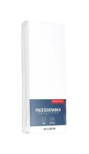 Prześcieradło z mikrofibry 90x200 białe jednobarwne z gumką Poly Prześcieradło z mikrofibry 90x200 białe jednobarwne z gumką Poly