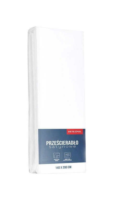 Prześcieradło z mikrofibry 90x200 białe jednobarwne z gumką Poly Prześcieradło z mikrofibry 90x200 białe jednobarwne z gumką Poly