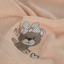 Ręcznik dziecięcy 50x90 Baby 65 morelowy Miś 450g/m2 Eurofirany Ręcznik dziecięcy 50x90 Baby 65 morelowy Miś 450g/m2 Eurofirany