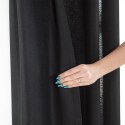JODEŁKA Zasłona gotowa na przelotkach, szerokość 140cm x wysokość 250cm, kolor 111 czarny 724330/ZGP/111/140250/1 JODEŁKA Zasłona gotowa na przelotkach, szerokość 140cm x wysokość 250cm, kolor 111 czarny 724330/ZGP/111/140250/1