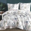 Pościel flanelowa 220x200 31505/1 biała wielokolorowa liście Flanelove Pościel flanelowa 220x200 31505/1 biała wielokolorowa liście Flanelove