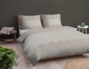 Pościel flanelowa 220x200 beżowa rozeta 4951 A Flanela 2024