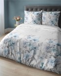 Pościel flanelowa 220x200 biała niebieska kwiaty 4949 B Flanela 2024 Pościel flanelowa 220x200 biała niebieska kwiaty 4949 B Flanela 2024