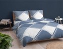 Pościel flanelowa 220x200 niebieska kratka 4955 B Flanela 2024 Pościel flanelowa 220x200 niebieska kratka 4955 B Flanela 2024