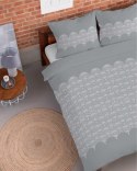 Pościel flanelowa 220x200 szara rozeta 4951 B Flanela 2024 Pościel flanelowa 220x200 szara rozeta 4951 B Flanela 2024