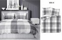 Pościel satynowa 220x200 biała szara krata 5055B Home Satin 27 Pościel satynowa 220x200 biała szara krata 5055B Home Satin 27