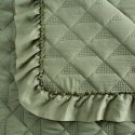 Narzuta Vanesa 170x210 zielona jasna z falbanką Eurofirany Narzuta Vanesa 170x210 zielona jasna z falbanką Eurofirany