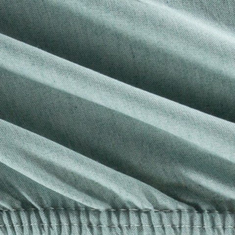 Prześcieradło z gumką 140x200 Gładkie miętowe na wysoki materac 30 cm Eurofirany Prześcieradło z gumką 140x200 Gładkie miętowe na wysoki materac 30 cm Eurofirany