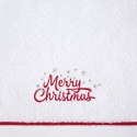 Ręcznik Gerda 3 50x90 biały Merry Christmas świąteczny 450 g/m2 Eurofirany Ręcznik Gerda 3 50x90 biały Merry Christmas świąteczny 450 g/m2 Eurofirany