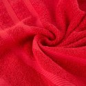Ręcznik Milo 100x150 czerwony 500 g/m2 frotte bawełniany Eurofirany Ręcznik Milo 100x150 czerwony 500 g/m2 frotte bawełniany Eurofirany