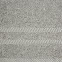 Ręcznik Milo 100x150 srebrny 500 g/m2 frotte bawełniany Eurofirany Ręcznik Milo 100x150 srebrny 500 g/m2 frotte bawełniany Eurofirany