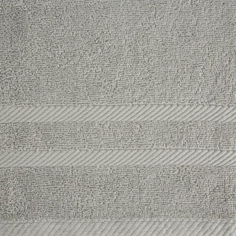 Ręcznik Milo 100x150 srebrny 500 g/m2 frotte bawełniany Eurofirany Ręcznik Milo 100x150 srebrny 500 g/m2 frotte bawełniany Eurofirany