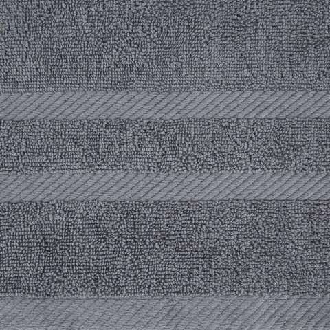 Ręcznik Milo 100x150 stalowy 500 g/m2 frotte bawełniany Eurofirany Ręcznik Milo 100x150 stalowy 500 g/m2 frotte bawełniany Eurofirany