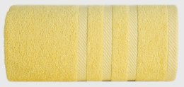 Ręcznik Milo 100x150 żółty 500 g/m2 frotte bawełniany Eurofirany