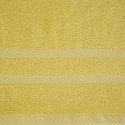 Ręcznik Milo 100x150 żółty 500 g/m2 frotte bawełniany Eurofirany