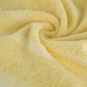 Ręcznik Milo 100x150 żółty 500 g/m2 frotte bawełniany Eurofirany