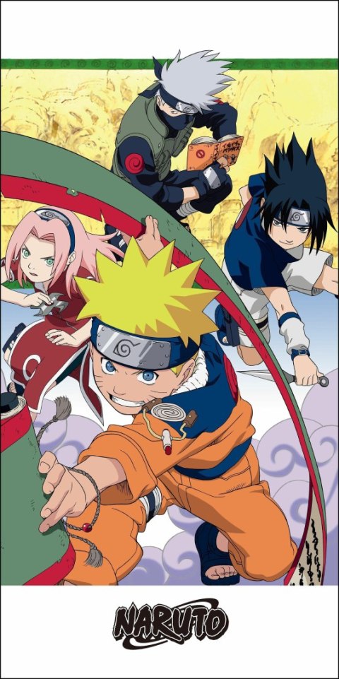Ręcznik plażowy 70x140 Naruto kolorowy dziecięcy Kids25 Ręcznik plażowy 70x140 Naruto kolorowy dziecięcy Kids25